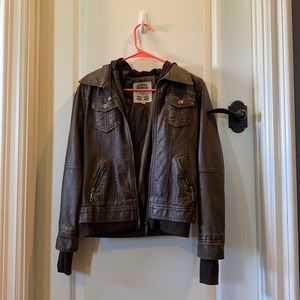 Made by Johnny Los Angeles Faux Leather Jacket